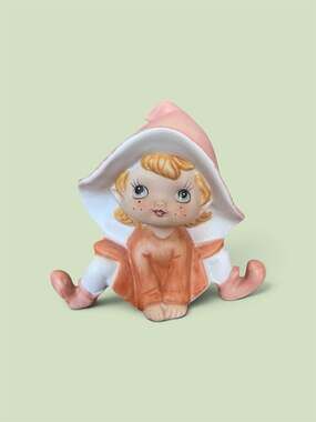 Vintage Homco Pixie Elf Figurine #5213